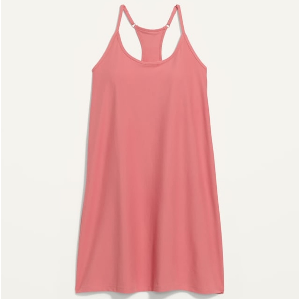 NWT! Old Navy Sleeveless Powersoft Performance Racer-back Mini Swing Dress